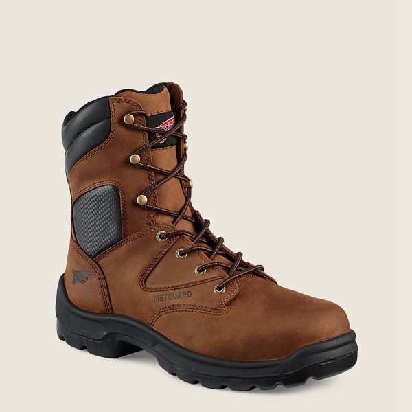 Safety Støvler Herre - Red Wing Flexbond - 8-Inch Toe Metguard - Brune - IJCWYG-975